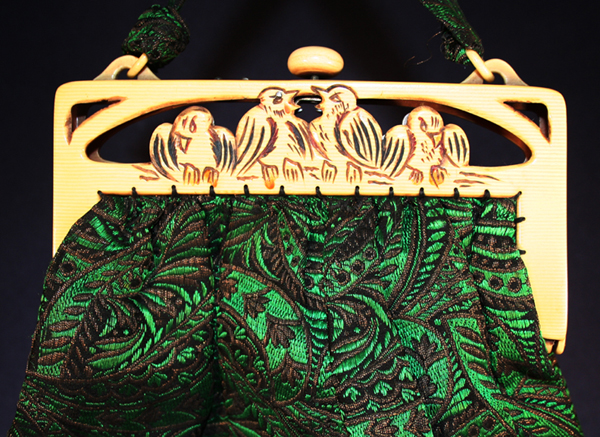 Birds on a Wire celluloid purses