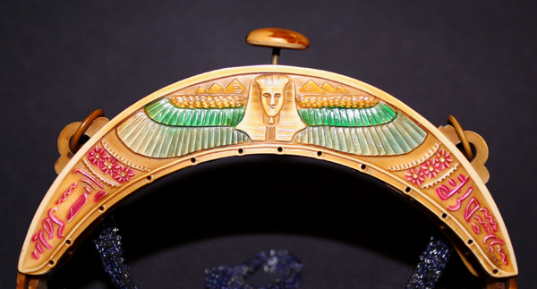 Winged Pharaoh 1 celluloid purse