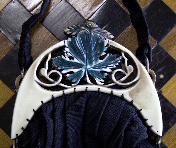 Maple Leaf celluloid purse