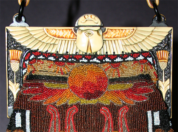 Egyptian Hieroglyphs celluloid purses