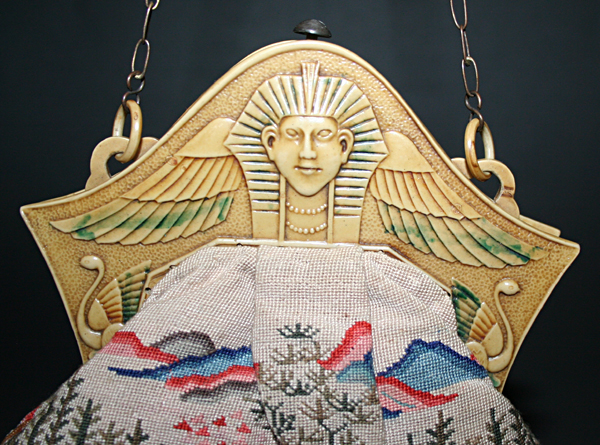 Egypt meets Asia celluloid purses