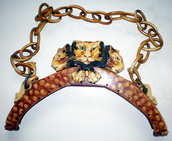 Cats versus mice celluloid purses