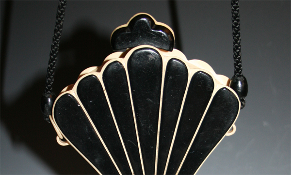 Fan celluloid purses