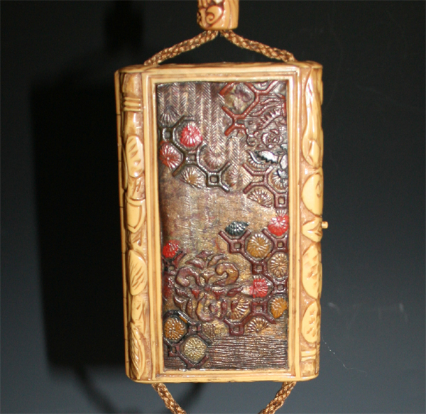 Japanese Pattern celluloid purse